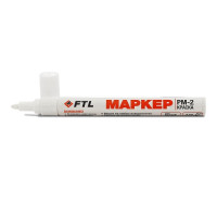 Маркер-краска FTL PM-2 4 мм белый Foxweld 8043