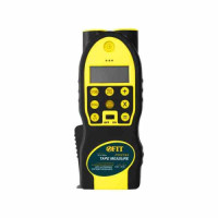Дальномер ультразвуковой FIT 18688 с лазерной указкой и встроенной рулеткой 5 м х19 мм