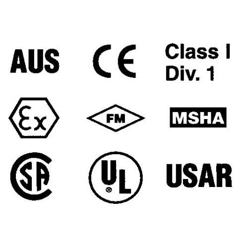 Фонарь карманный противоударный 13127 STAHLWILLE