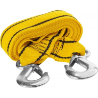 Трос буксировочный ленточный  3,5 т 4 м с крюками AUTOSTART AS-T3.5-222