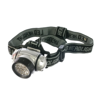 фонарь налобный металик led 5353 (19led, 4 реж, 3хr03)  /5/100/ ultraflash 10262_Интернет-магазин ГАРО