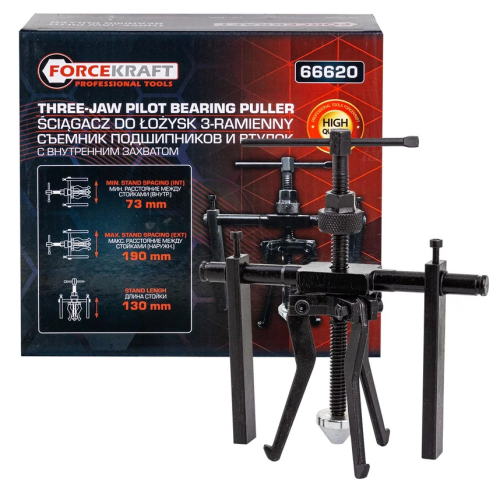 Съемник FORCEKRAFT подшипников и втулок с внутренним захватом FK-66620