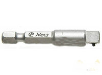 адаптер-переходник для шуруповерта 1/4"х1/4"  50 мм hans 04662_Интернет-магазин ГАРО