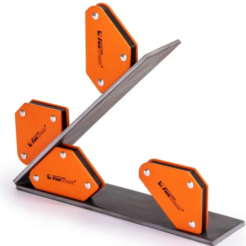 Набор магнитных угольников до 4 кг Foxweld 5391