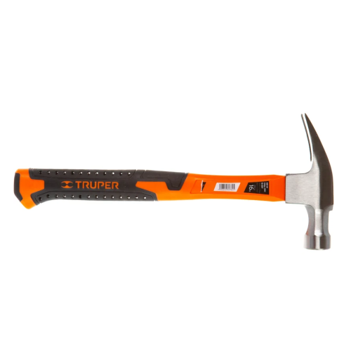 Молоток-гвоздодер  450 г с фибергласовой рукояткой TRUPER MAR-16F 19997