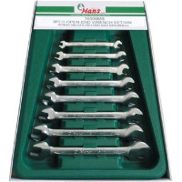 Набор ключей рожковых  8 пр. 6-22 мм HANS 16508M