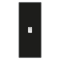 Пластырь кордовый R-46 t (180*440 мм, 4 слоя корда) для ремонта радиальных шин Г/А Rossvik