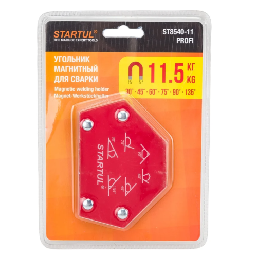 Угольник магнитный для сварки 11,5 кг STARTUL PROFI ST8540-11