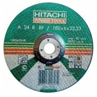 диск зачистной по металлу 180х6х22 мм hitachi htc-752554_Интернет-магазин ГАРО
