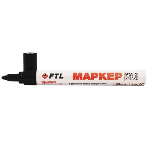 Маркер-краска FTL PM-2  4 мм черный Foxweld 8044