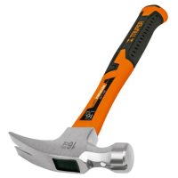 Молоток-гвоздодер  450 г с фибергласовой рукояткой TRUPER MAR-16F 19997