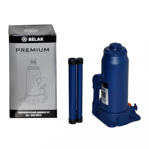 Домкрат бутылочный гидравлический  6 т (215-400мм) BELAK PREMIUM