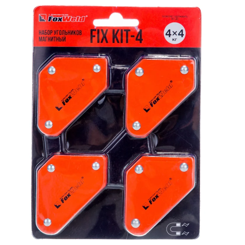 Набор магнитных угольников до 4 кг Foxweld 5391