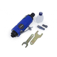 Пневмозачистная машинка с прорезин. рукояткой (цанги: 3; 6 мм, 25000об/мин) Forsage F-RP7314 50342