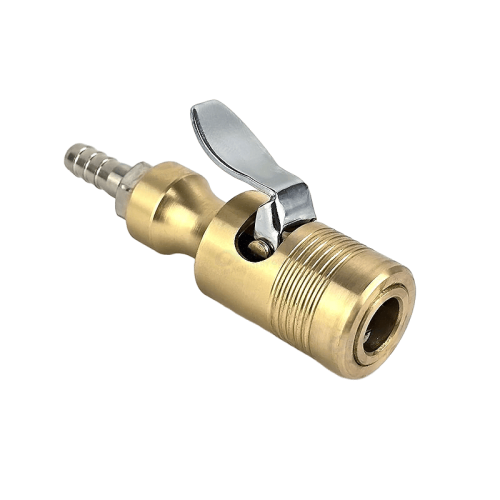 Наконечник подкачки для спец. техники (прищепка), внутр. резьба 1/4 