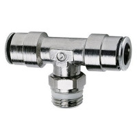 Фитинг тройник Т-образный 4 с внешней резьбой на 1/8