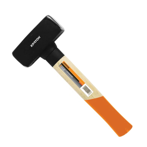 Кувалда  2000 г с деревянной рукояткой КРАТОН 2 15 02 006