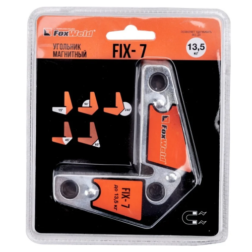 Магнитный угольник для сварки до 13,5 кг Foxweld FIX-7 6006