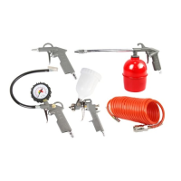 Набор пневматического инструмента  5 пр. Foxweld AERO 5741