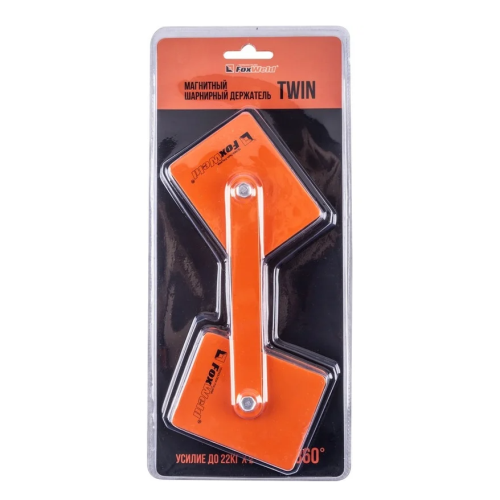 Держатель магнитный шарнирный TWIN (2х22 кг) Foxweld