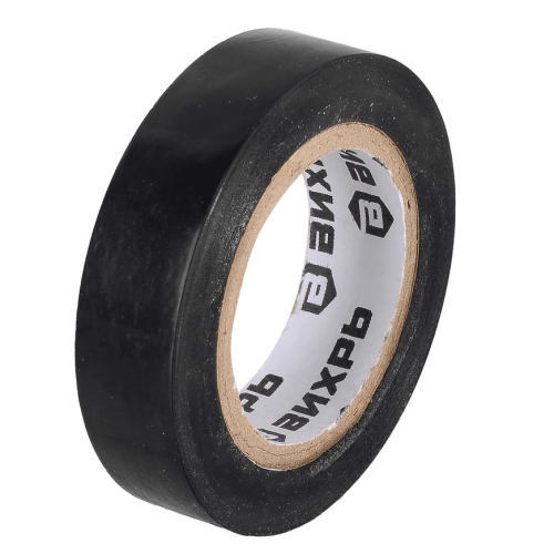 Изолента черная 15мм*10м ВИХРЬ 73/3/3/1