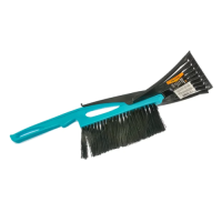 Щетка- сметка для снега со скребком 400 мм Спарта бирюзовая Stels 552955