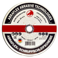 Диск зачистной по металлу 230х6х22 мм ABRAFLEX А230602223