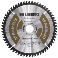 диск пильный по ламинату (185х30/20 мм; 60т) hilberg industrial hl185_Интернет-магазин ГАРО