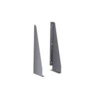 Два основных кронштейна-косынки для крепления одного перфорированного экрана АРСЕНАЛ