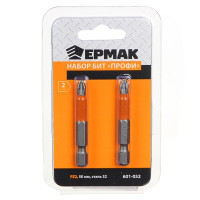 набор бит 1/4" pz-2 50 мм 2 пр. ермак 601-052_Интернет-магазин ГАРО