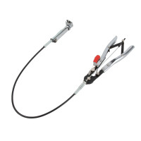 Щипцы для пружинных хомутов с гибким захватом WIEDERKRAFT WDK-214340