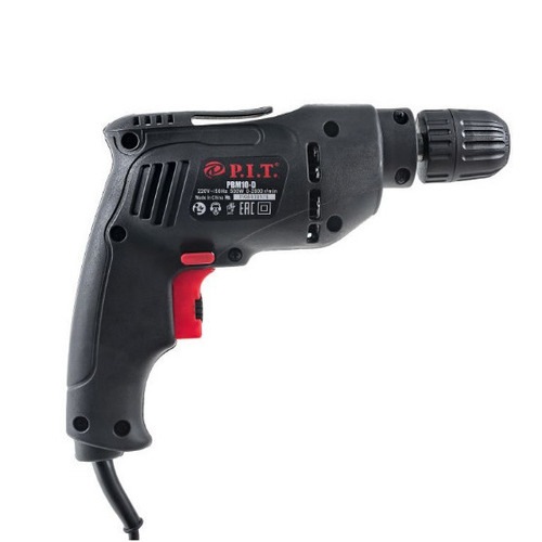 Дрель (500 Вт, 0-3000 об/мин, 10 мм ) P.I.T. PBM10-D
