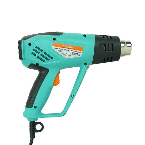Фен технический (2000 Вт, 50/50-600 °С, 300-600 л/мин) STURM HG2003LCD