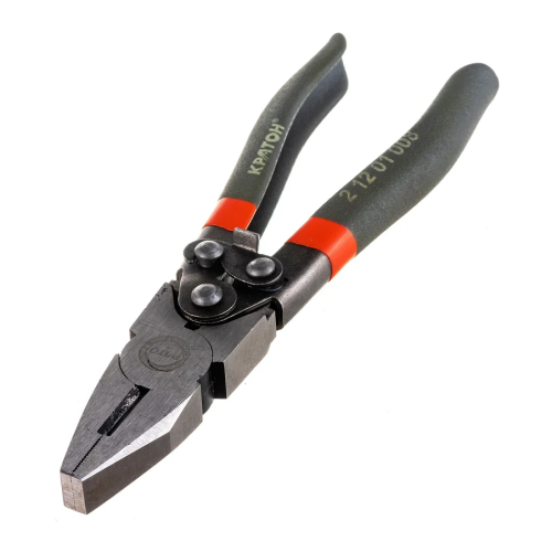 Пассатижи с двойным рычажным механизмом 200 мм КРАТОН Double Force 2 12 01 008