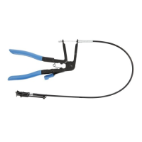 Клещи для шланговых хомутов с гибким захватом VIKTEC VT14083