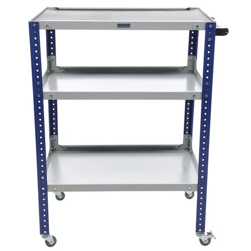Тележка инструментальная открытая 3 полки Практик WDS GARAGE