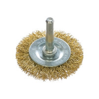 Кордщетка радиальная мягкая (50 мм) для дрели ПРАКТИКА 032-539