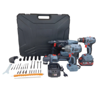 Набор электроинструмента 4 в 1 PROFIPOWER ProfiSet-4F18 (гайковерт, ушм, перфоратор, шуруповерт)