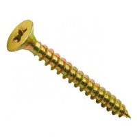 Дюбель усиленный 6х25 + саморез головка потай желтый цинк 4,0х30 (20шт)