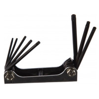 Набор ключей Г-обр.Torx с отверстием TТ10-40 (8 пр.) HANS 16745-8TH