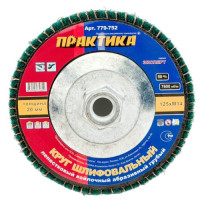 Круг лепестковый торцевой (125 мм; М14) ПРАКТИКА 779-752