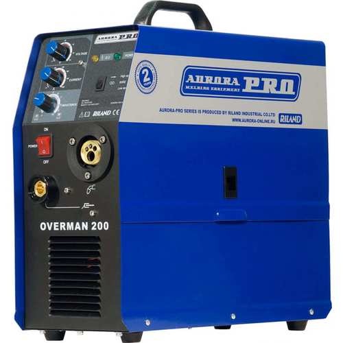 Полуавтоматический сварочный аппарат инверторного типа OVERMAN 200 Mosfet AURORA PRO 13709