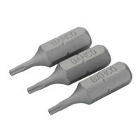 бита 1/4 torx с отв. tт15х25 мм bahco 59s/tr15-3p (3 шт.)_Интернет-магазин ГАРО