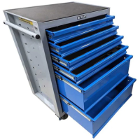 Тележка инструментальная  7 ящиков ТЕМП (синяя) RC04