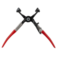 Клещи для снятия хомутов систем охлаждения изогнутые 45 грд. F-62522 Forsage 2214