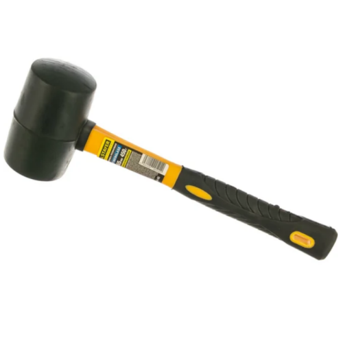 Киянка резиновая 450 г черная с фибергласовой рукояткой STAYER PROFI 2054-65