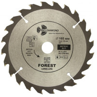 диск пильный по дереву (165х20 мм; 24t) trio-diamond forest fll818_Интернет-магазин ГАРО