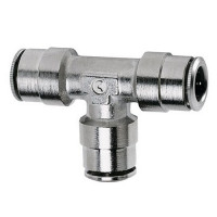 Фитинг тройник цанговый Т-образный 10мм CAMOZZI