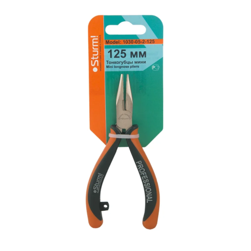 Длинногубцы 125 мм (мини) STURM Profi 1030-05-2-125
