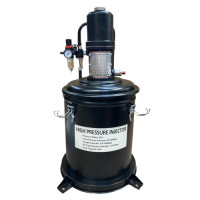 Нагнетатель масла пневматический 55:1 600В (45 л, 1,2 л/мин, 30-40 МПа, 0,6-0,8 бар)